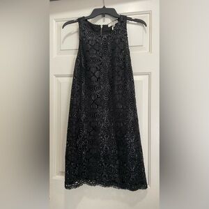 NWT Women’s Lavender Brown Black Lace Dress size M Wedding Guest Cocktail Dress